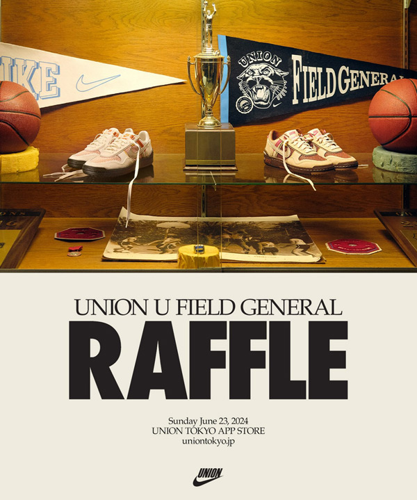 Union x Nike Field General将于6月28日登场发售